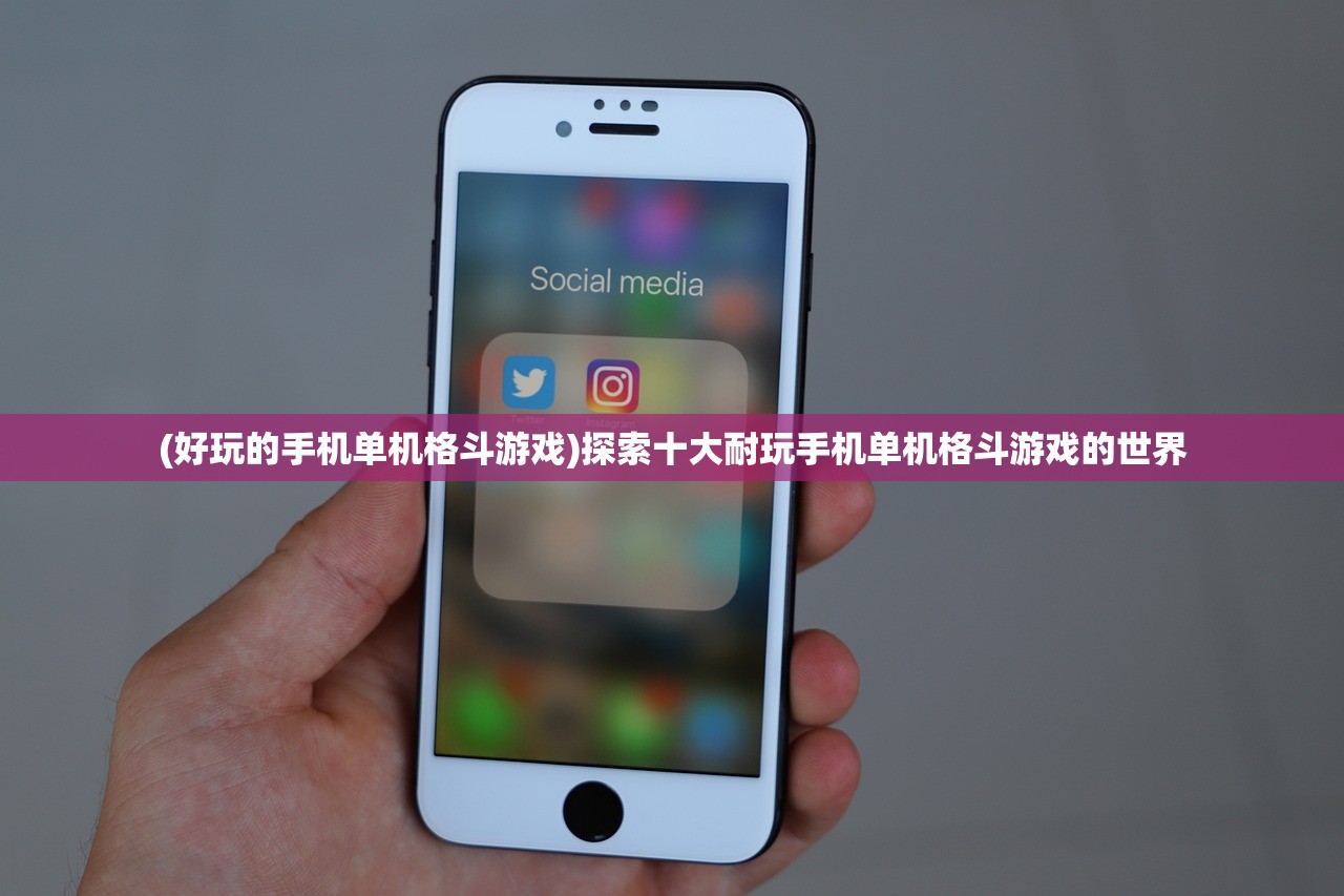 (好玩的手机单机格斗游戏)探索十大耐玩手机单机格斗游戏的世界 (好玩的手机单机格斗游戏)探索十大耐玩手机单机格斗游戏的世界